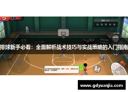 排球新手必看：全面解析战术技巧与实战策略的入门指南