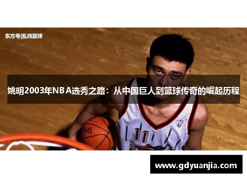 姚明2003年NBA选秀之路：从中国巨人到篮球传奇的崛起历程